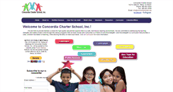 Desktop Screenshot of concordiacharter.org